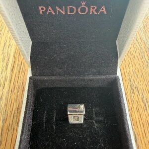 RETIRED Pandora Sterling Silver “Little House” charm  #790115